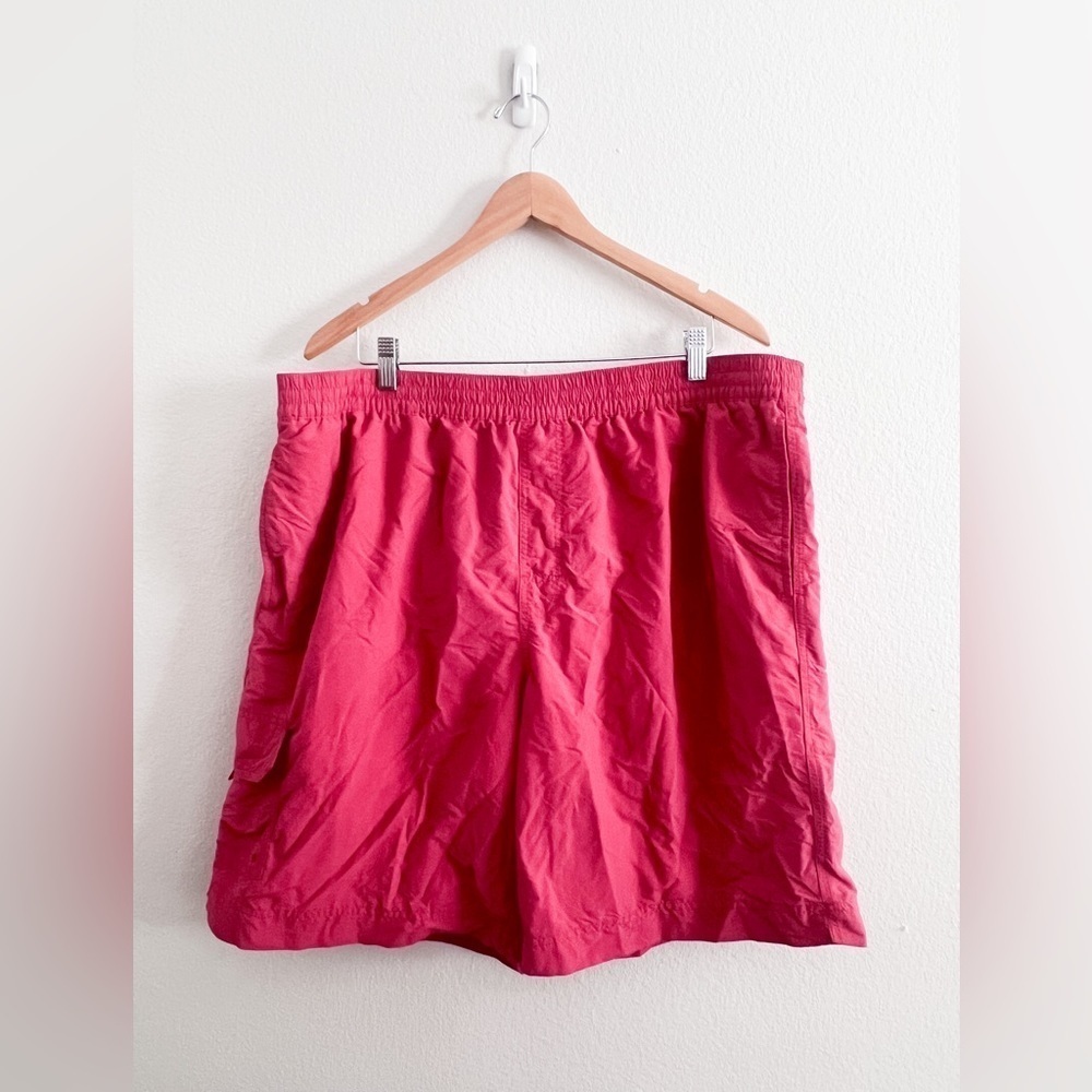 Red Caribbean Swimwear Swim Trunks